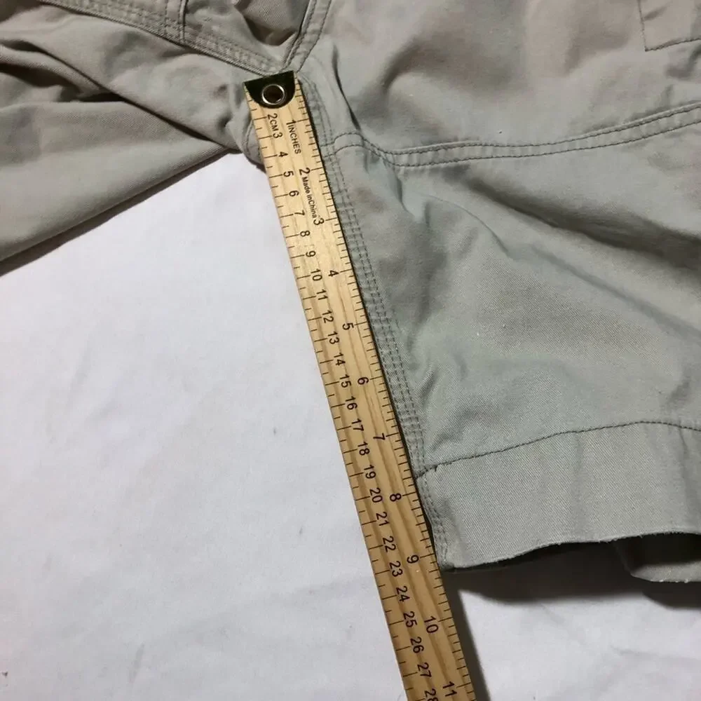 Polo Ralph Lauren mens classic chino cargo shorts 34 light khaki preppy classic